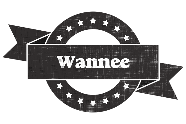 Wannee grunge logo