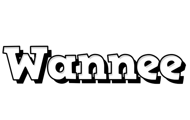 Wannee snowing logo