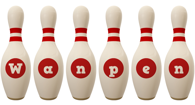 Wanpen bowling-pin logo