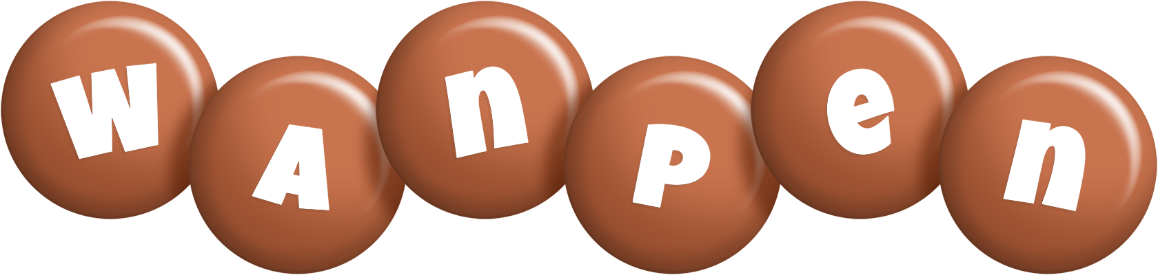 Wanpen candy-brown logo