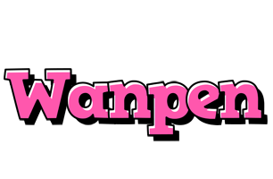 Wanpen girlish logo
