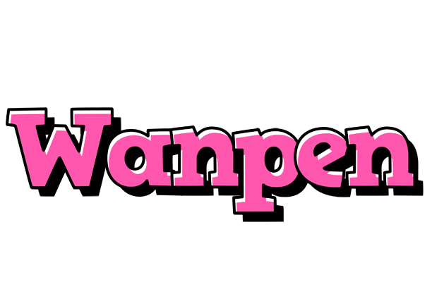 Wanpen girlish logo