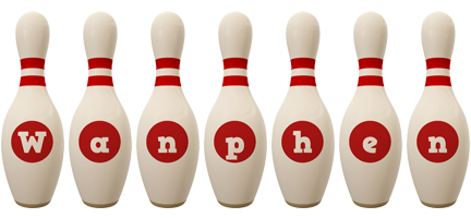 Wanphen bowling-pin logo