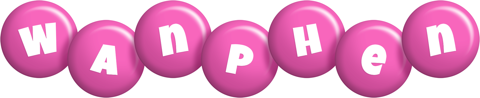 Wanphen candy-pink logo