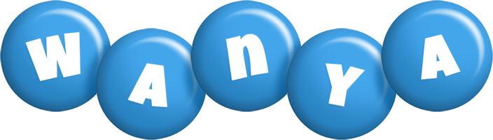 Wanya candy-blue logo