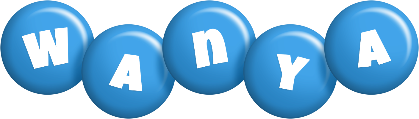 Wanya candy-blue logo