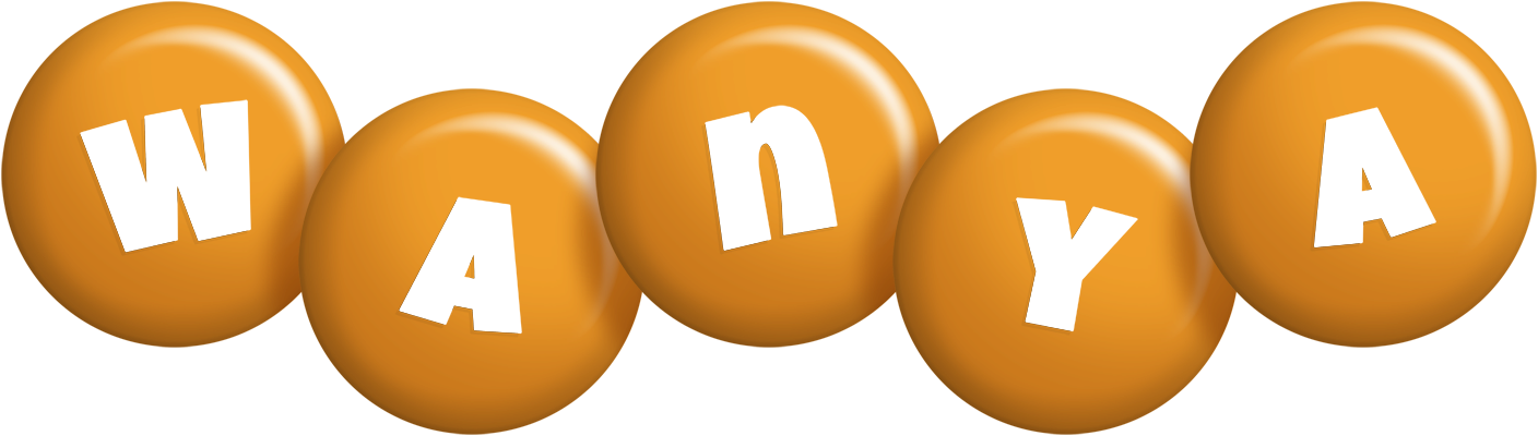 Wanya candy-orange logo