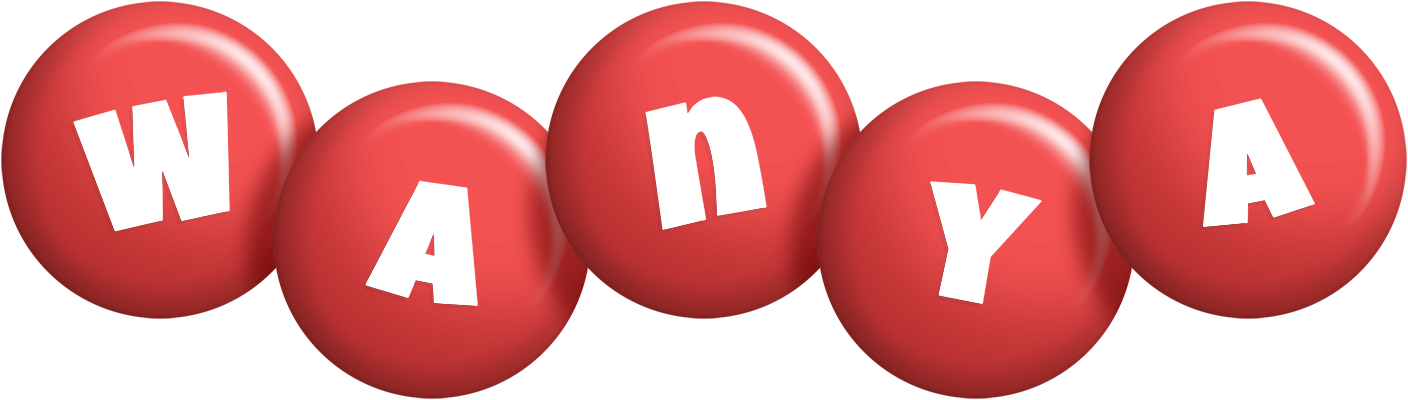 Wanya candy-red logo