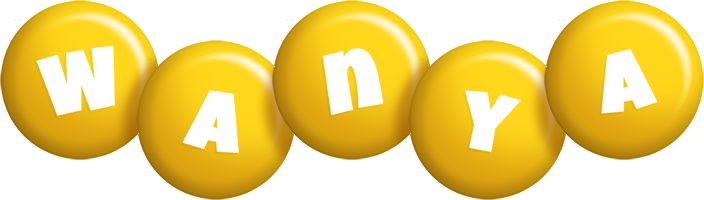 Wanya candy-yellow logo