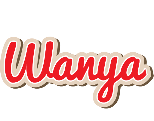 Wanya chocolate logo