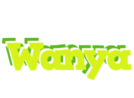 Wanya citrus logo