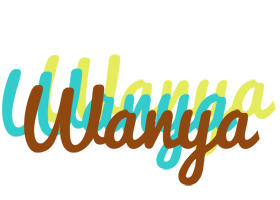 Wanya cupcake logo