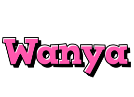 Wanya girlish logo