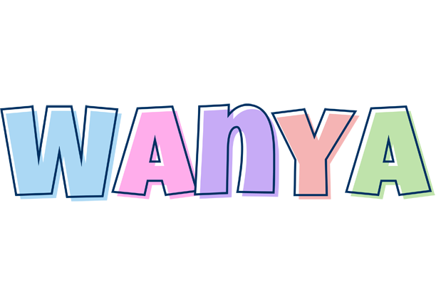 Wanya pastel logo