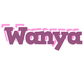 Wanya relaxing logo