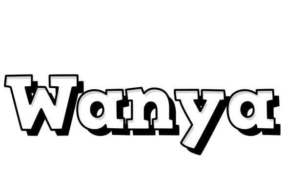 Wanya snowing logo