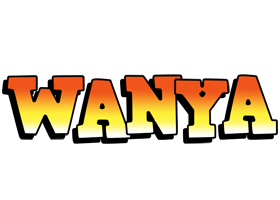 Wanya sunset logo