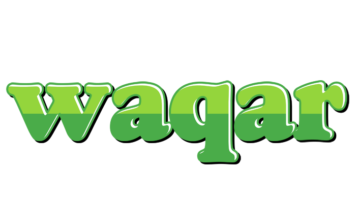 Waqar apple logo