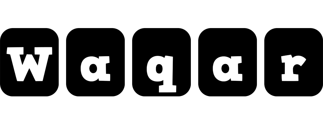 Waqar box logo
