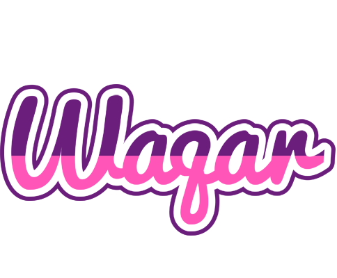 Waqar cheerful logo
