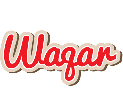 Waqar chocolate logo