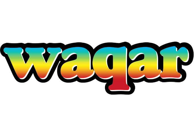 Waqar color logo