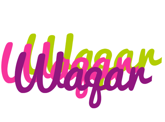 Waqar flowers logo