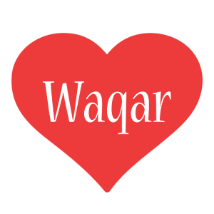 Waqar love logo