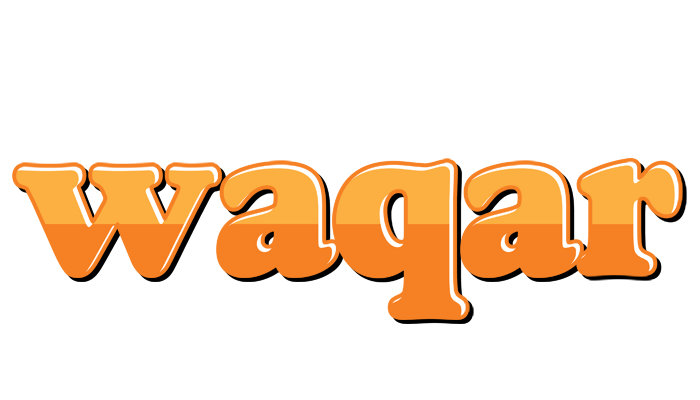 Waqar orange logo