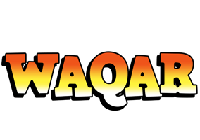 Waqar sunset logo