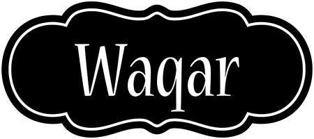 Waqar welcome logo