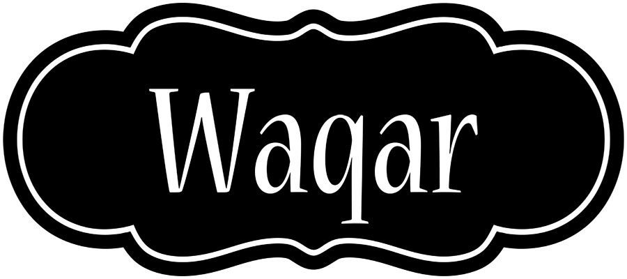 Waqar welcome logo