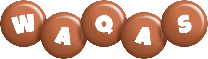 Waqas candy-brown logo