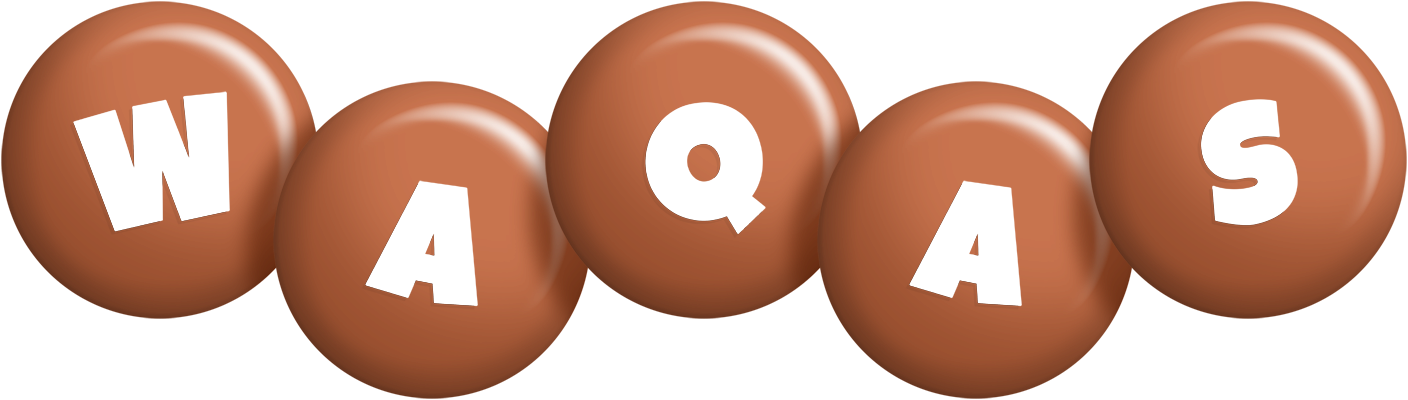 Waqas candy-brown logo