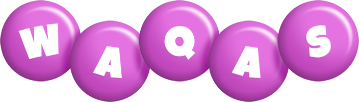 Waqas candy-purple logo