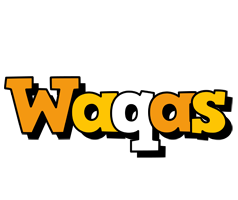Waqas cartoon logo