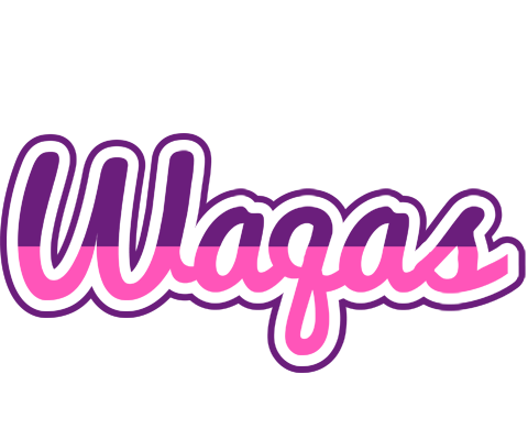 Waqas cheerful logo