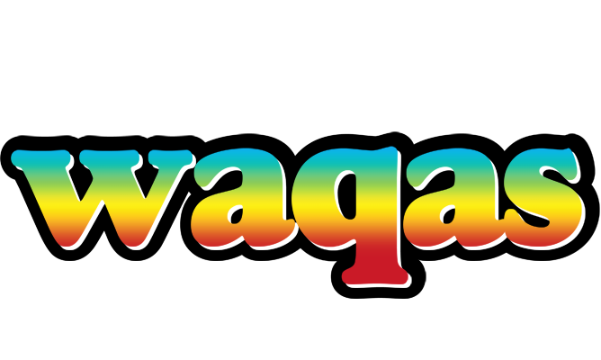 Waqas color logo