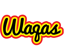 Waqas flaming logo