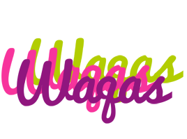 Waqas flowers logo