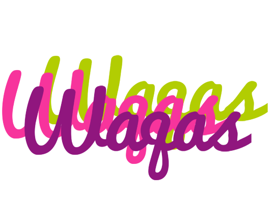Waqas flowers logo