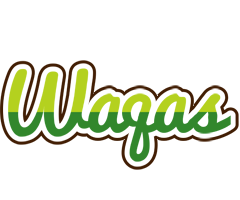 Waqas golfing logo