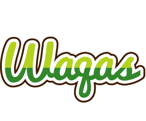 Waqas golfing logo