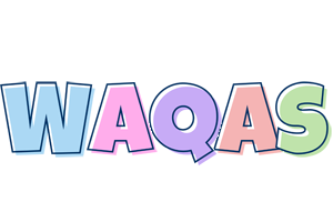 Waqas pastel logo