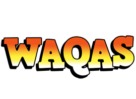Waqas sunset logo