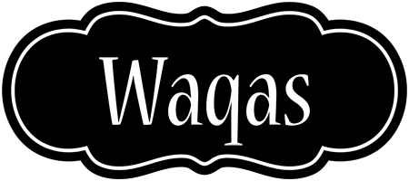 Waqas welcome logo