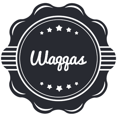 Waqqas badge logo