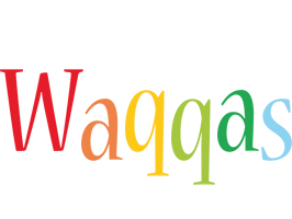 Waqqas birthday logo