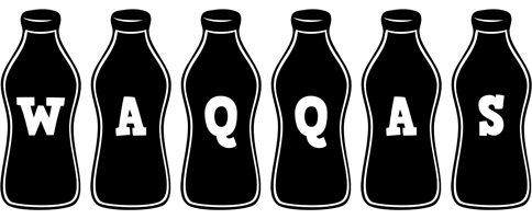 Waqqas bottle logo