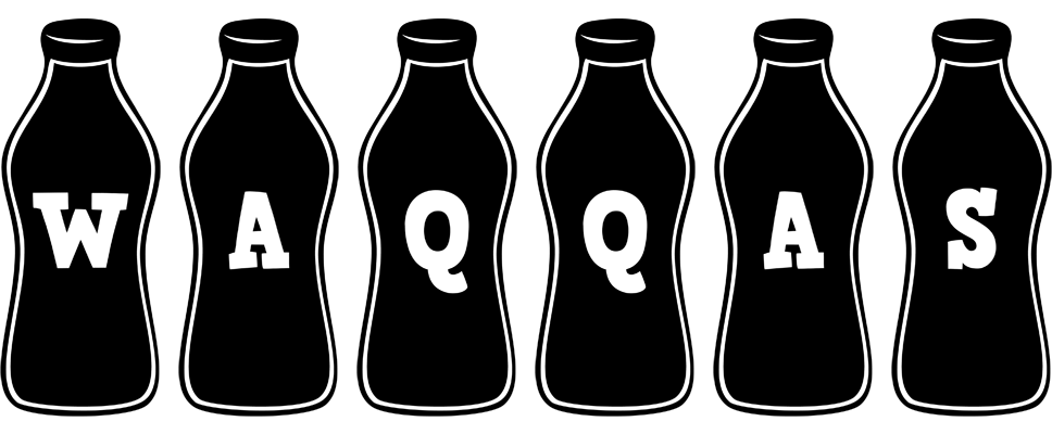 Waqqas bottle logo